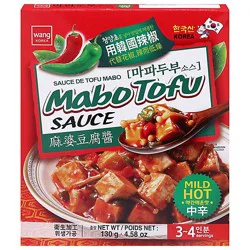 Wang Sauce Mabo Tofu Mild Hot - 4.58 Oz
