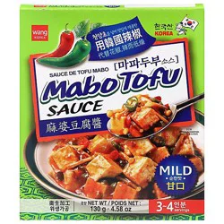Wang Sauce Mabo Tofu Mild - 4.58 Oz