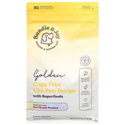 Bundle X Joy Dog Food Dry Chicken - 4 Lb