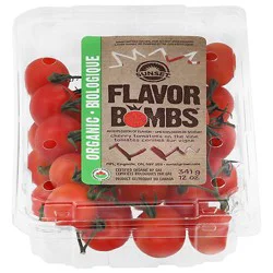 Sunset Flavor Bombs Organic Cherry Tomatoes On The Vine 12 Oz - 12 Oz