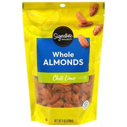 Signature Select Chili Lime Whole Almonds 6 Oz - 6 Oz
