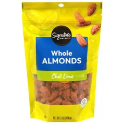 Signature Select Chili Lime Whole Almonds 6 Oz - 6 Oz