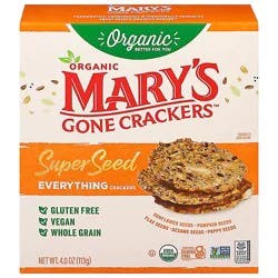 Marys Gone Crackers Everything 4oz - 4 Oz