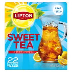 Lipton Ice Tea Bag Southern Sweet Family 22 Pc - 22 Ct