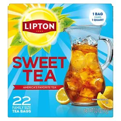 Lipton Ice Tea Bag Southern Sweet Family 22 Pc - 22 Ct