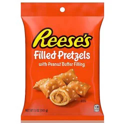 Reeses Pretzels Peanut Butter Filled 5oz - 5 Oz