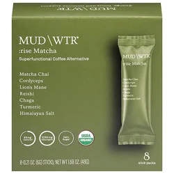 Mud Water Matcha 8 Stick Packs - 1.68 Oz