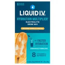 Liquid I V Orange Vanilla Dream, 6ct - 6 Ct
