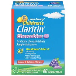 Clar Chld Grp Chew Alt Eas 5mg 60ct 3dz - 60 Ct