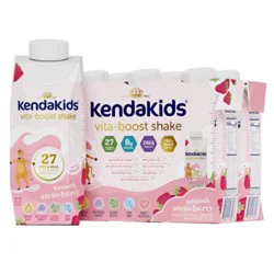 Kendakids Vita Boost Shake - Strwbry - 6-8 Fz
