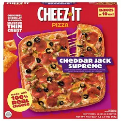 Cheez It Cheddar Jack Supreme Pizza 19.9 Oz - 19.9 Oz