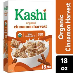 Kashi Cinnamon Harvest Organic Breakfast Cereal - 18 Oz