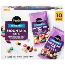Signature Select Mountain Mix Trail Mix Multipack 10 Bags 1 Oz - 10-1 Oz