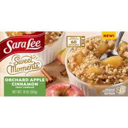Sara Lee Cobbler Cup Apple Cinnamon 2pc - 10 Oz