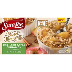 Sara Lee Cobbler Cup Apple Cinnamon 2pc - 10 Oz