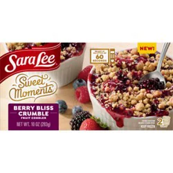 Sara Lee Cobbler Cup Berry Bliss 2pc - 10 Oz