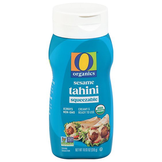 slide 1 of 1, O Organics Tahini Squeeze 10.9 Oz - 10.9 Oz, 10.9 oz