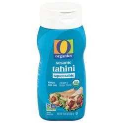 O Organics Tahini Squeeze 10.9 Oz - 10.9 Oz