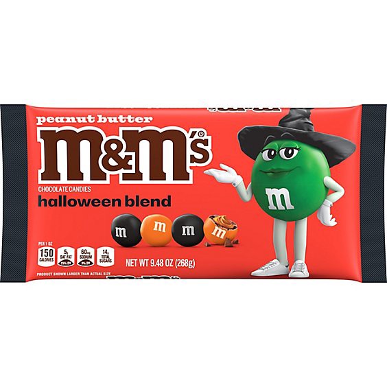 slide 1 of 1, Mms Peanut Butter Halloween Blend - 9.48 Oz, 9.48 oz