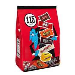 Hershey Assorted Halloween Candy Bulk Variety Bag 115 Count - 35.93 Oz