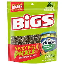Bigs Vlasic Spicy Dill Pickle Sunflower Seeds 5.35 Oz Bag - 5.35 Oz