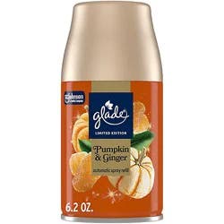Glade Automatic Spray Refill, Limited Edition Pumpkin & Ginger - 6.2 Oz. - 6.2 Oz