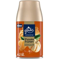 Glade Automatic Spray Refill, Limited Edition Pumpkin & Ginger - 6.2 Oz. - 6.2 Oz
