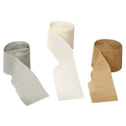 American Greetings Metallic White/gold/silver 30' Crepe Paper - 3 Count