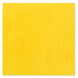 American Greetings Yellow All Occasion Beverage Napkins - 20 Count