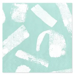 American Greetings Brush Strokes Birthday Beverage Napkins - 20 Count