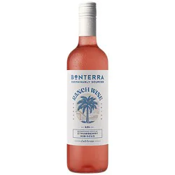 Bonterra Ranch Wine Strawberry Hibiscus - 750 Ml
