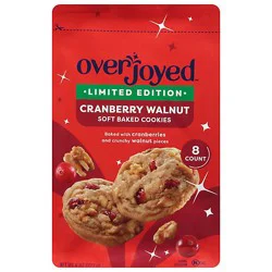Overjoyed Soft Cranberry Walnut Cookie 8 Oz - 8 Oz