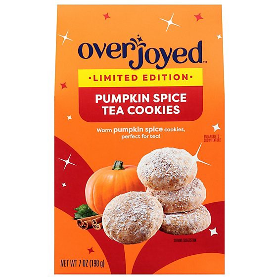 slide 1 of 1, Overjoyed Cookies Pumpkin Spice Tea 7 Oz - 7 Oz, 7 oz