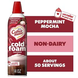 Nestle Coffee Mate Foam Creamer Peppermint 14oz - 14 Oz