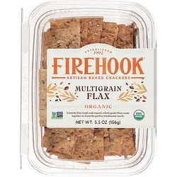 Firehook Cracker Multigrain Flax - 5.5 Oz