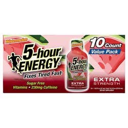 5 Hour Energy Extra Strength Watermelon - 10-1.93 Fz