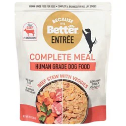 Because It Better Entree - Beef - 10 Oz