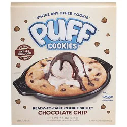 Puff Cookies Ready To Bake Skillet Chocolate Chip Cookie Dough 7.5 Oz - 7.5 Oz