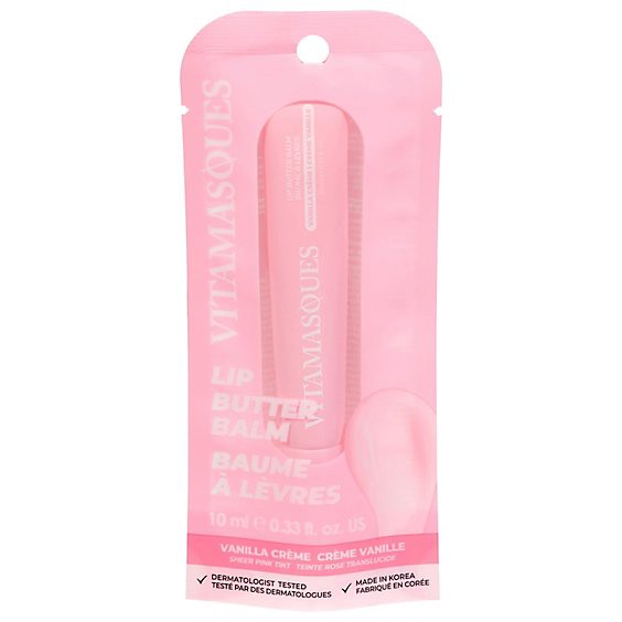 slide 1 of 1, Vitamasques Lip Butter Balm - Vanilla - Ea, 1 ct