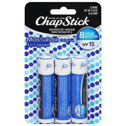 Chapstick Lip Moist 3pk - .45 Oz