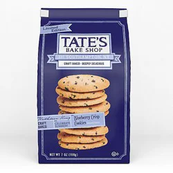 Tate's Bake Shop Limited Edition Blueberry Crisp Cookies - 7 Oz