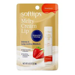 Softlips Melty Cream Strawberry 3.3g - 0.12 Oz