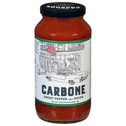 Carbone Sauce Sweet Pepper Onion - 24 Oz