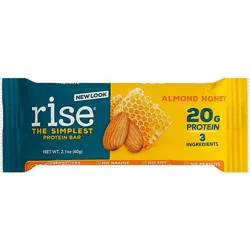 Rise Protein Bar Almond Honey Gluten Free - 2.1 Oz
