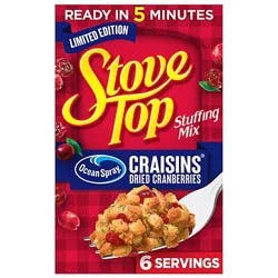 Stove Top Cranberry Stuffing Mix 6 Oz Box - 6 Oz