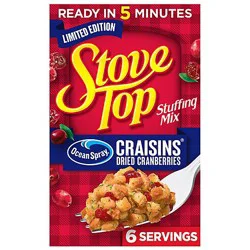 Stove Top Cranberry Stuffing Mix 6 Oz Box - 6 Oz