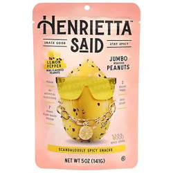 Henrietta Said Peanuts Lemon Pepper 5oz - 5 Oz