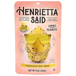 Henrietta Said Peanuts Lemon Pepper 5oz - 5 Oz