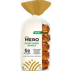 Hero Bread Everything Bagels - 5-13.2 Oz