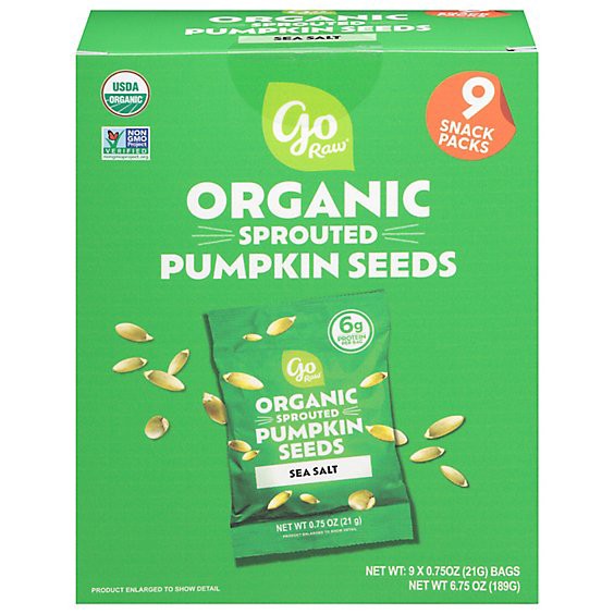 slide 1 of 1, Go Raw Seeds Pumpkin - 6.75 Oz, 6.75 oz